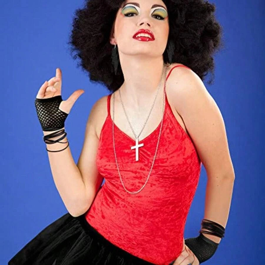 Blulu 80s Retro Party Costume Accessories
