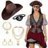 Womens Pirate Hat Set