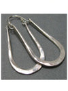 Simple Vintage Silver Earrings