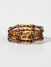 Bohemian Acrylic Marble Beaded Bracelet Set