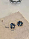 Vintage Floral Stud Earrings