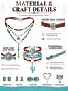Vintage Bohemian Necklace Set
