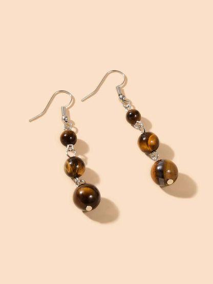 Stone Drop Earrings