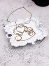 Vintage Gold Jewelry Tray