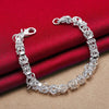 Sterling Silver Plated Chain Bracelet