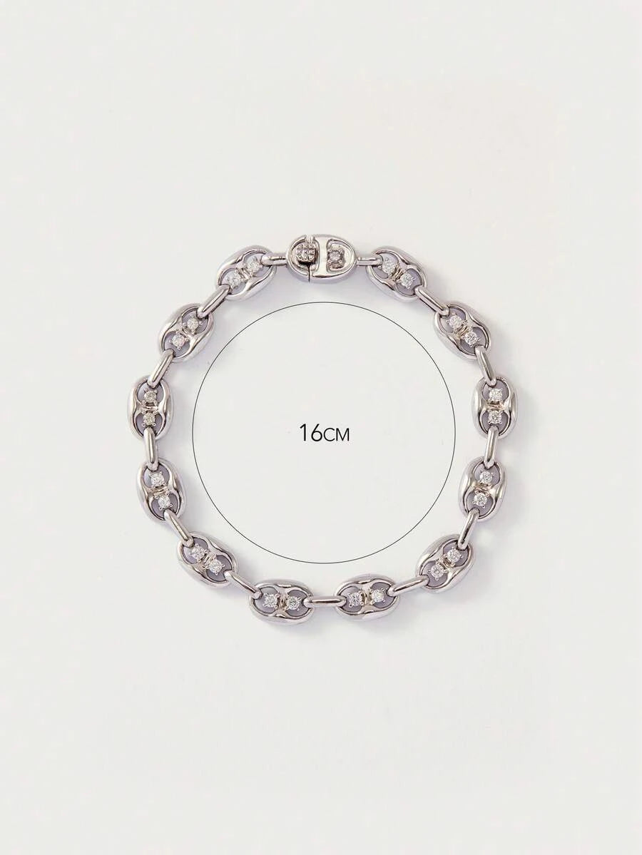Glisma Gold-Plated Chain Bracelet