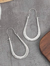 Simple Vintage Silver Earrings