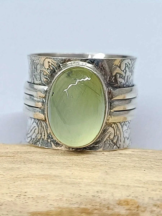 Vintage Silver Thick Band Ring