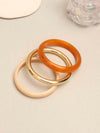 Yellow Round Bracelet Set