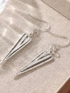 Vintage Hollow Heart Pendant Earrings