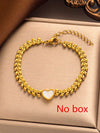 Waterproof Stainless Steel Wheat Chain Beach Bracelet