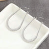 Simple Vintage Silver Earrings