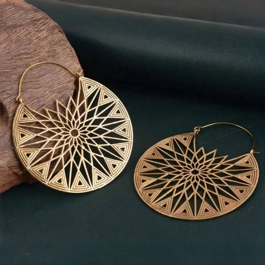 Classic Copper Hoop Earrings