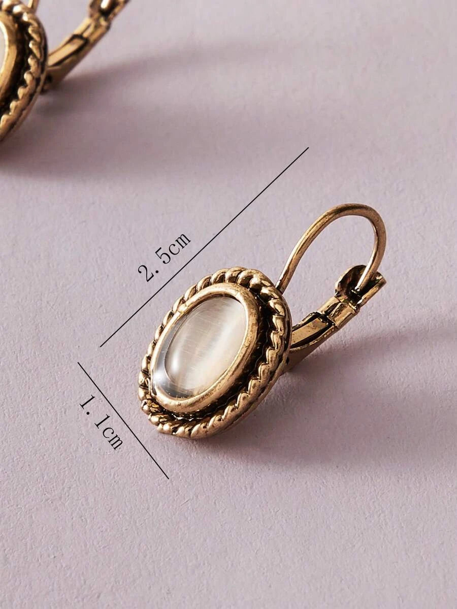 Retro Minimalist Geometric Earrings
