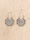 Vintage Style Rose Earrings