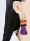 Juran Tassel Drop Earrings