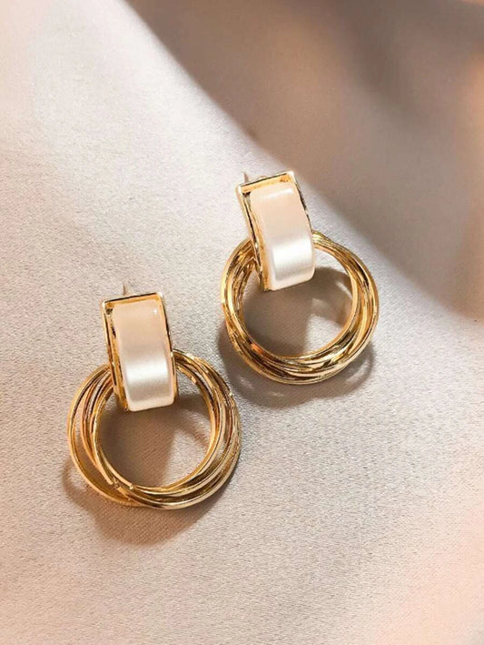 Minimalist Geometric Vintage Earrings