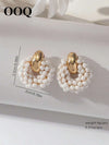 Handmade Bohemian Faux Crystal Earrings