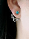 Minimalist Crystal Stud Earrings