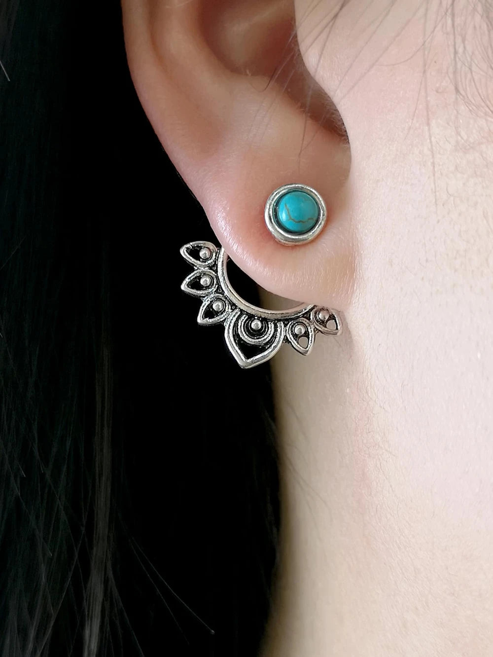 Minimalist Crystal Stud Earrings