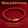 Golden Koi Cinnabar Bracelet