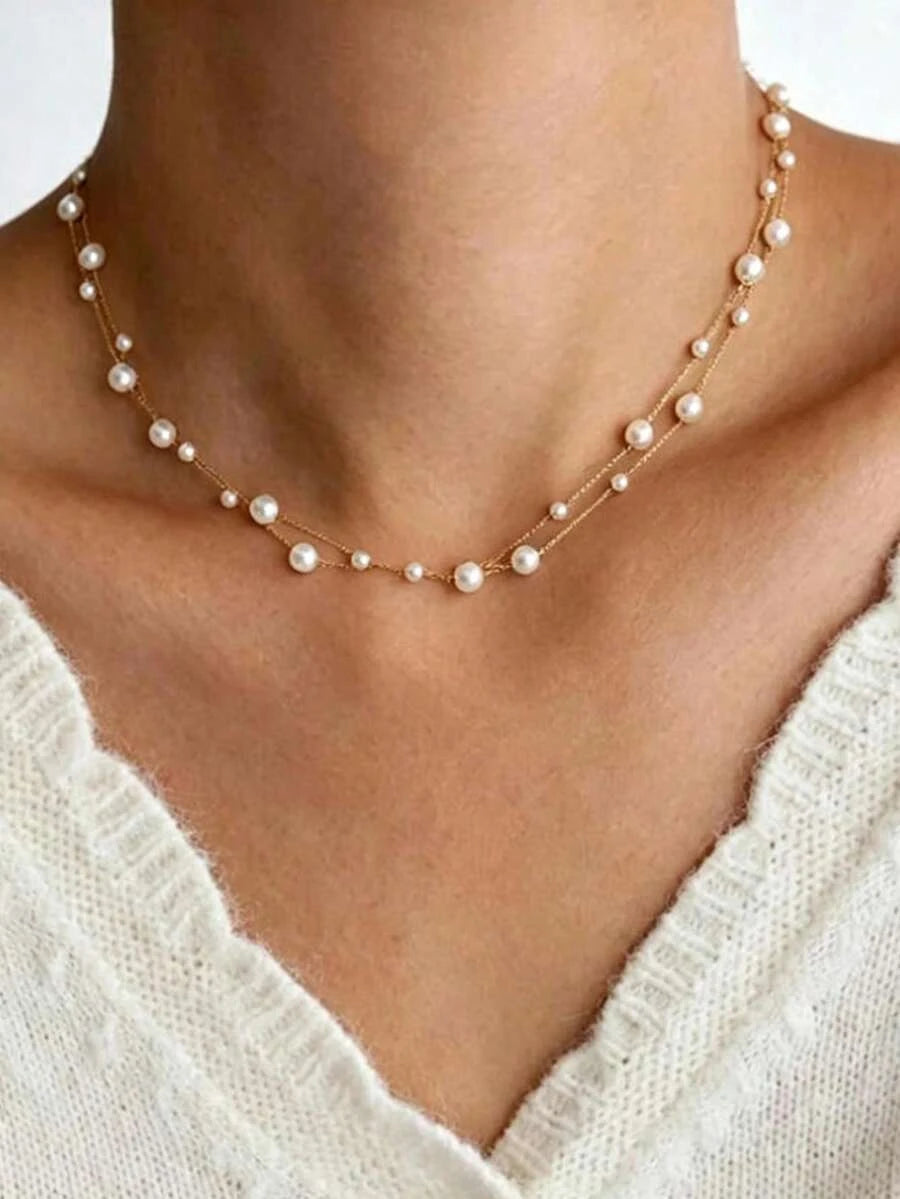 Multicolor Bead Necklace