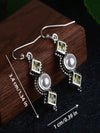 Vintage Asymmetric Geometric Drop Earrings