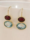 Retro Minimalist Geometric Drop Earrings