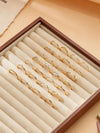 15pcs Vintage Gold-Tone Rhinestone Flower
