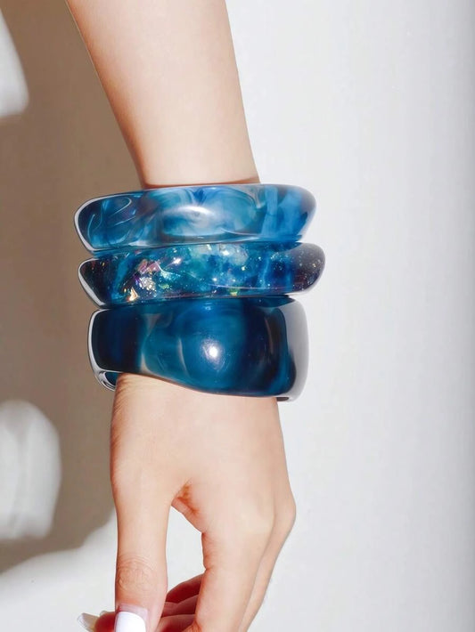 Geometric Bracelet Set
