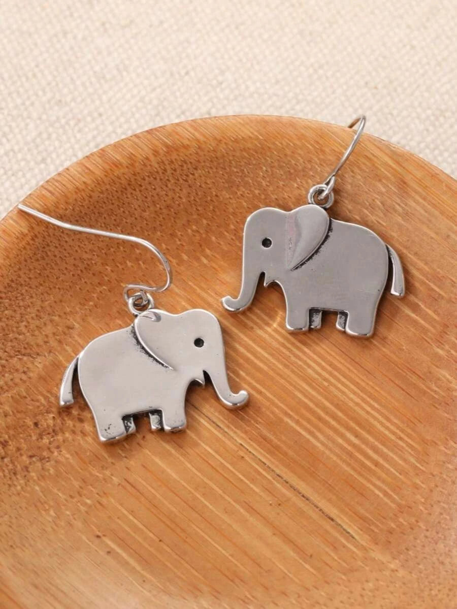 Vintage Bohemian Animal Pendant Earrings