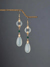 Chinese Retro Hollow Round Earrings