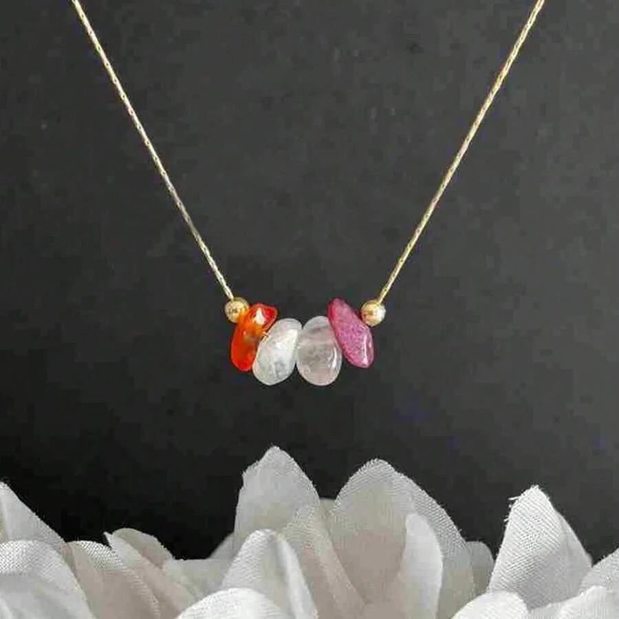 Cancer Zodiac Crystal Collarbone Necklace