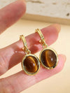 Vintage C Shape Earrings