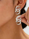 Minimalist Hollow Metal Statement Earrings