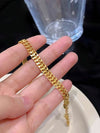 Waterproof Stainless Steel Wheat Chain Beach Bracelet