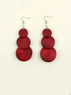 Round Drop Earrings