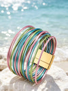 Bohemian PU Leather Multi-Layer Bracelet
