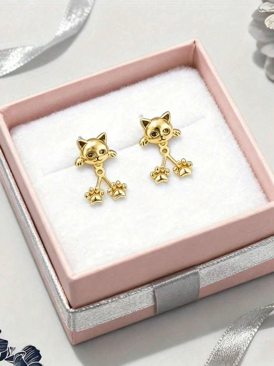 Vintage Cat Claw Hook Earrings