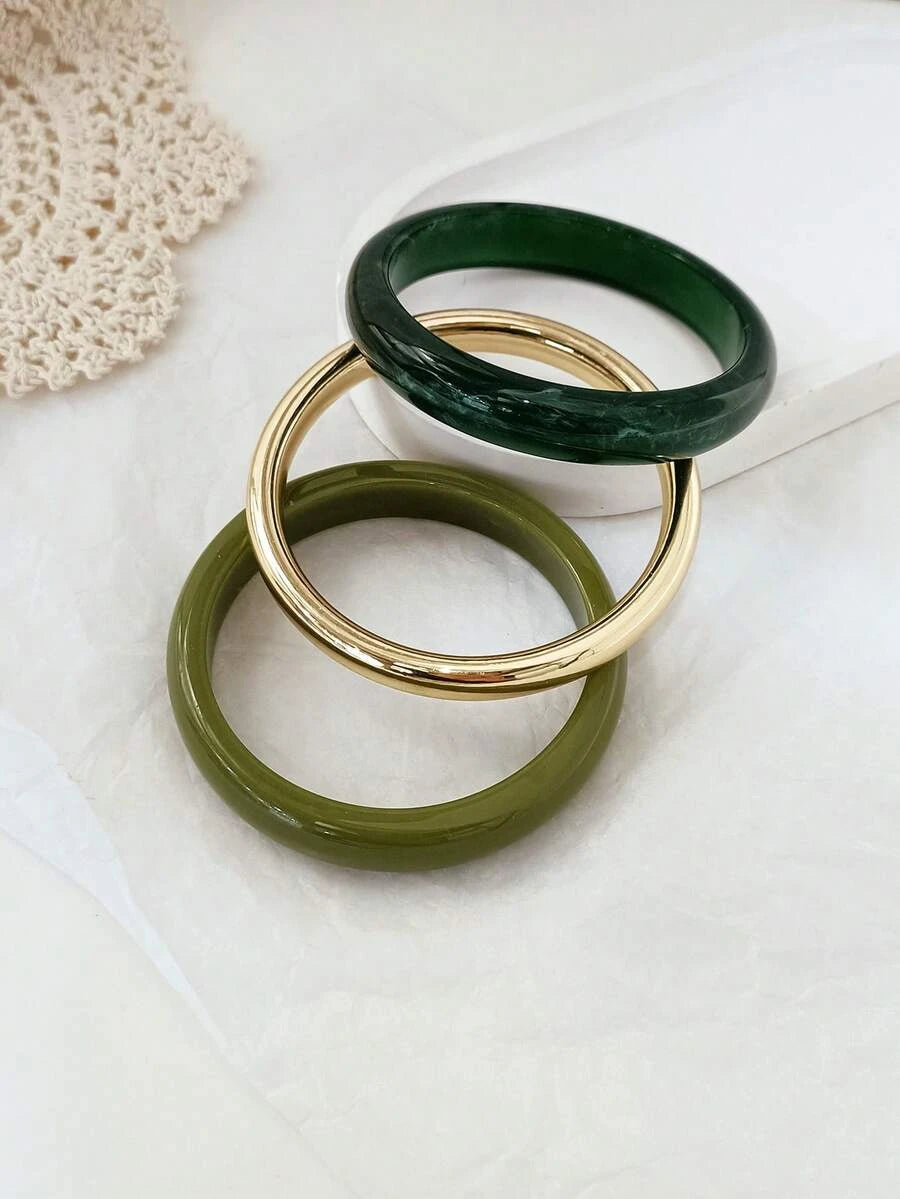 Vintage Style Coffee Ring Set