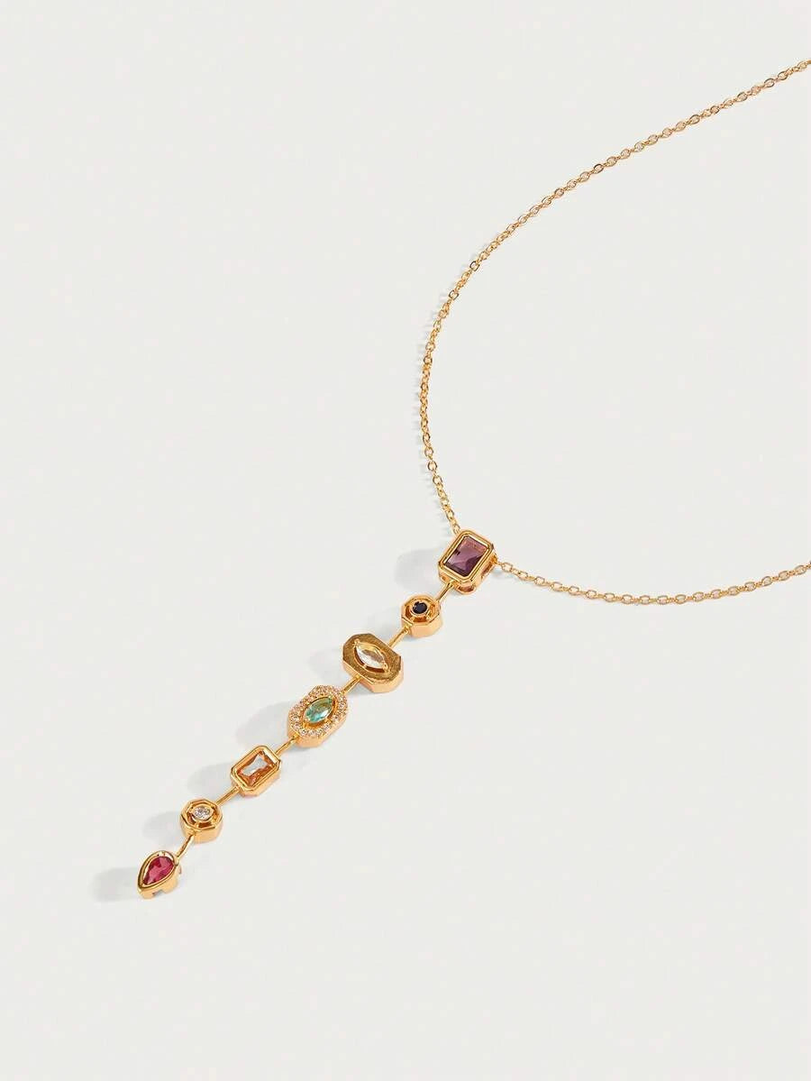 Glisma Gold Pendant Necklace