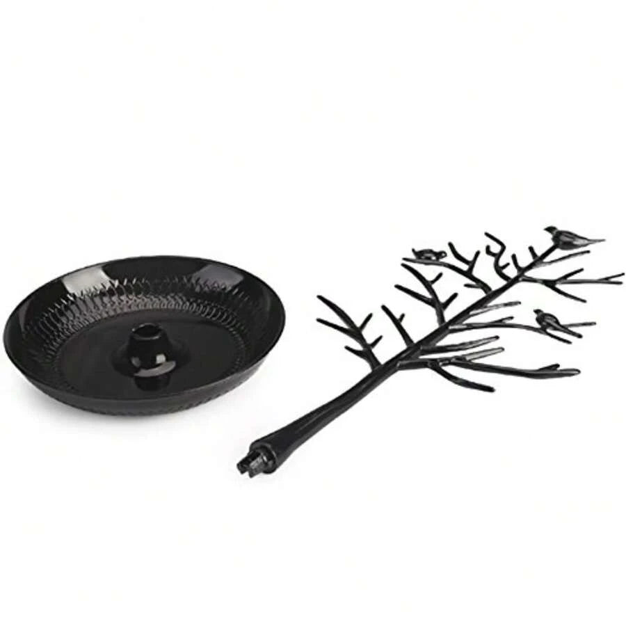 Plastic Bird Jewelry Tree Stand