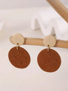 Textured Cloud Statement Earrings