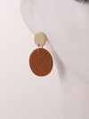 Textured Cloud Statement Earrings