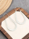 Simple Vintage Silver Earrings