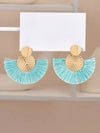 Metallic Tassel Earrings