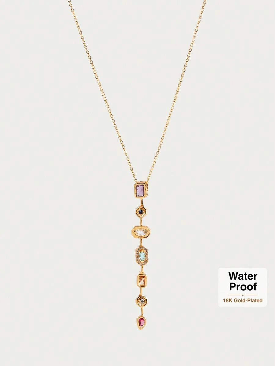 Glisma Gold Pendant Necklace