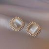14pcs Luxury Pearl Earrings Set, New Minimalist Unique Design Elegant Earrings For Women, Gift For Her