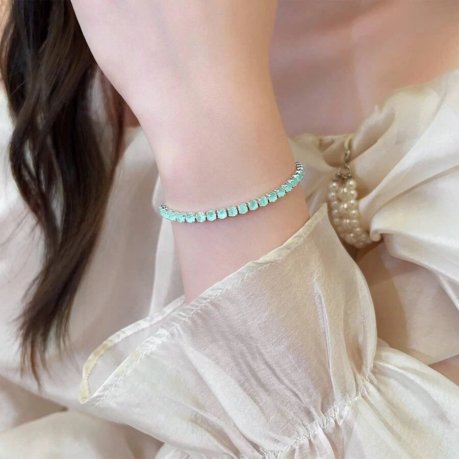 Andkiss Cubic Zirconia Decor Bracelet