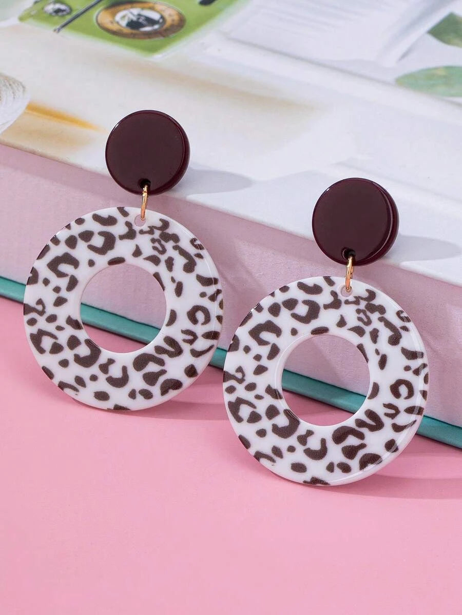 Elegant Black Drop Earrings